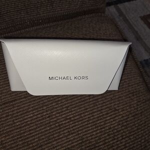 Michael Kors Ivory Eyewear Case